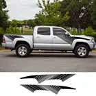 Пикап боковые полосы для кузова Toyota Tacoma Tunck графические боковые полосы для кровати комплект декоративных наклеек автомобильные аксессуары