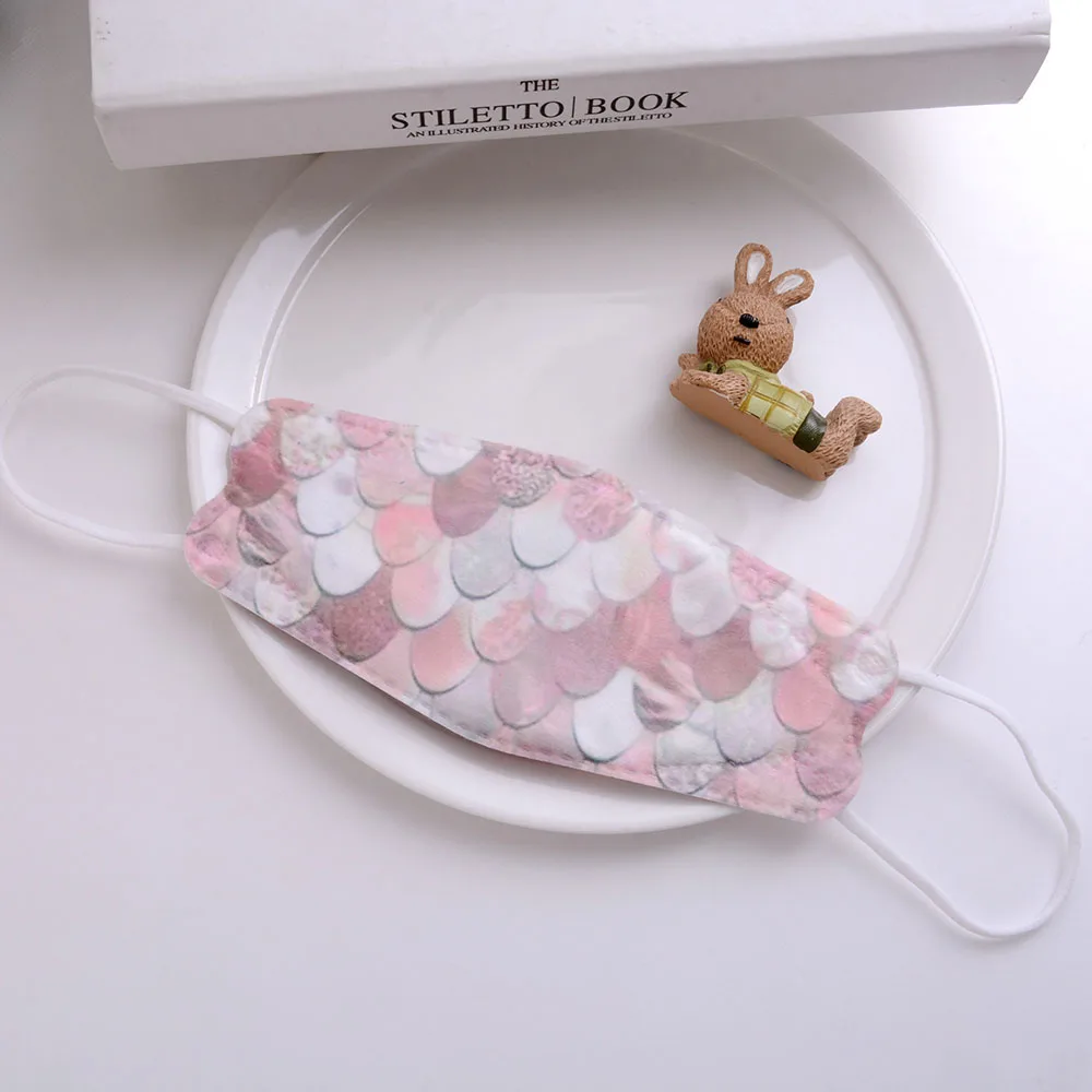 

KN95masks FFPP2 FishShape ScalePrint Cartoon Homologadas Mascarillas fpp2 nios 3-12 Ages Face Masques Enfant ffp2 euStock Spain