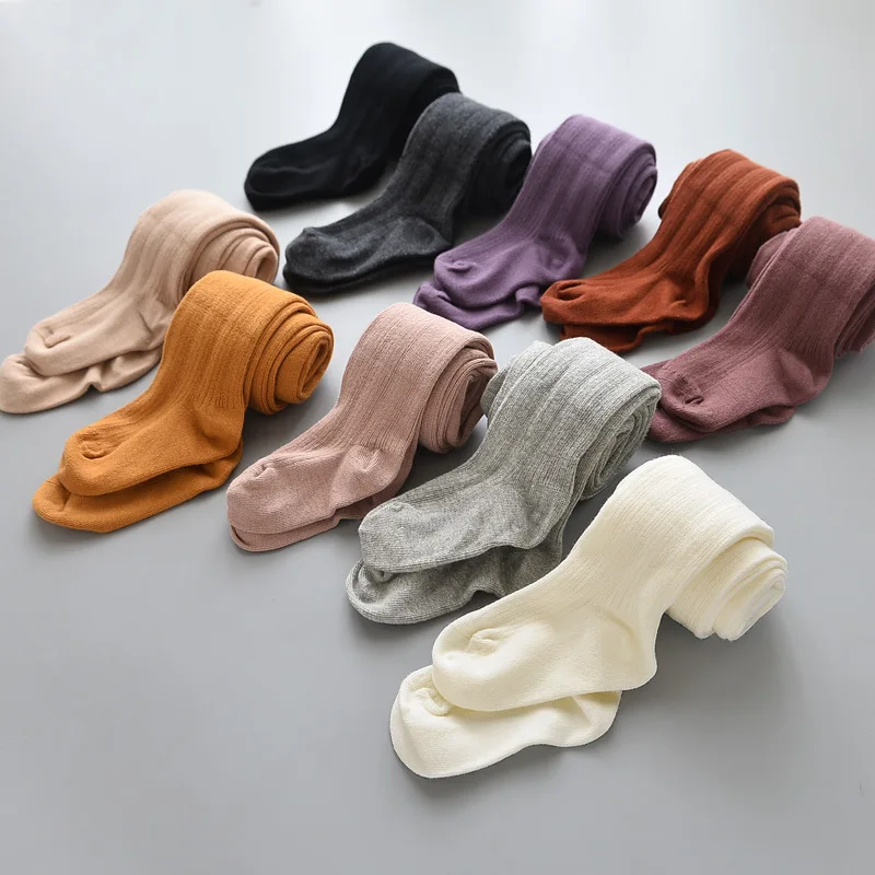 2020 г. Осень-зима новые детские комбинезоны Носки ярких цветов для девочек