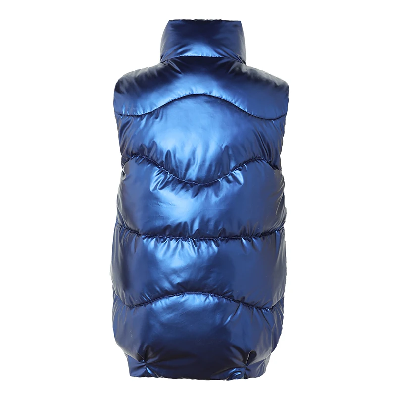 

Winter padded vest Female coat Short casual Korean version Plus size to keep warm 2020 jacket