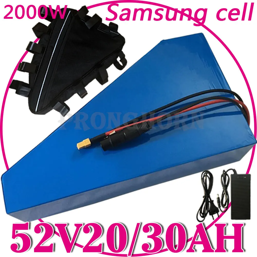 48V Аккумуляторный отсек для электрического велосипеда 1000W 1500W 2000W фара