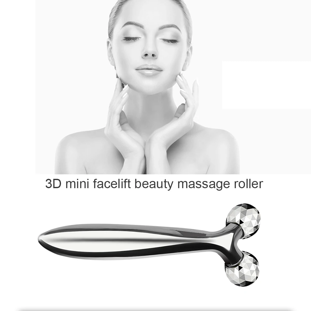 

3D Roller Massager Facial Massage Face-lift Wrinkle Remover Lift and Tighten Handheld Full Body Lifting Roller Relaxation Tool