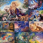 5D Diy алмазная живопись абстрактная художественная фигурка животные Масляные картины инкрустированные Стразы Вышивка крестом мозаика подарок домашний декор