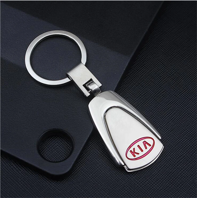 

Брелоки для автомобиля, кольцо для ключей для KIA T-образной формы из цинкового сплава, аксессуары для ключей