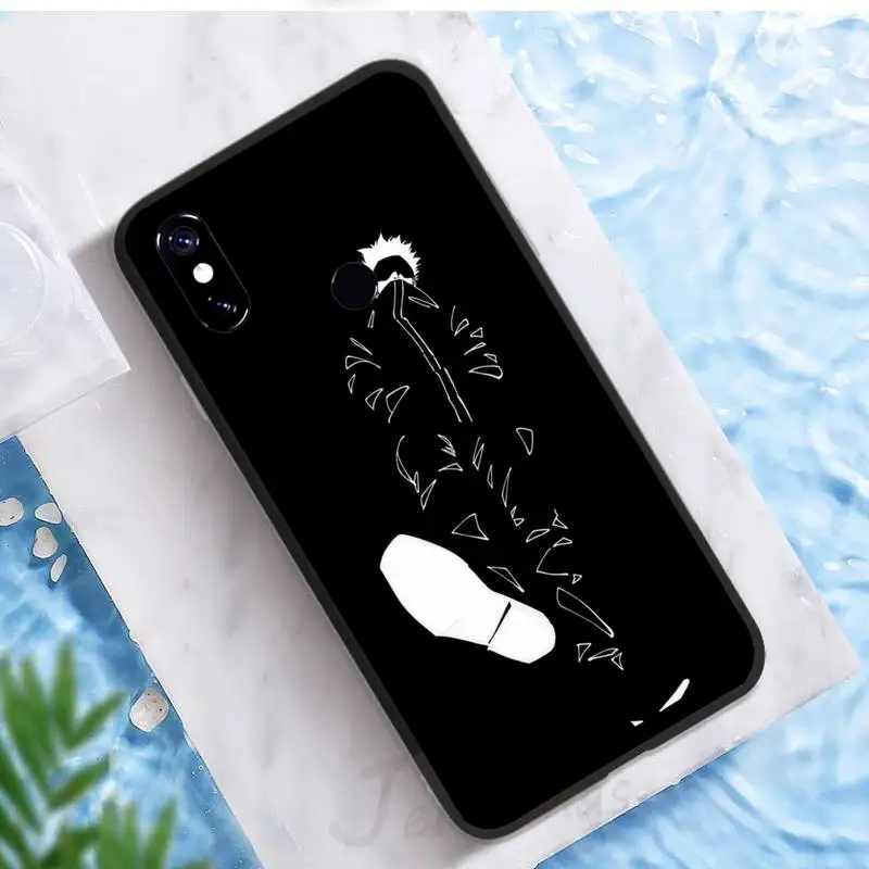 

Jujutsu Kaisen Satoru Gojo anime Phone Case For Xiaomi Redmi note 7 8 9 pro 8T 9A 9S Mi Note 10 Lite pro