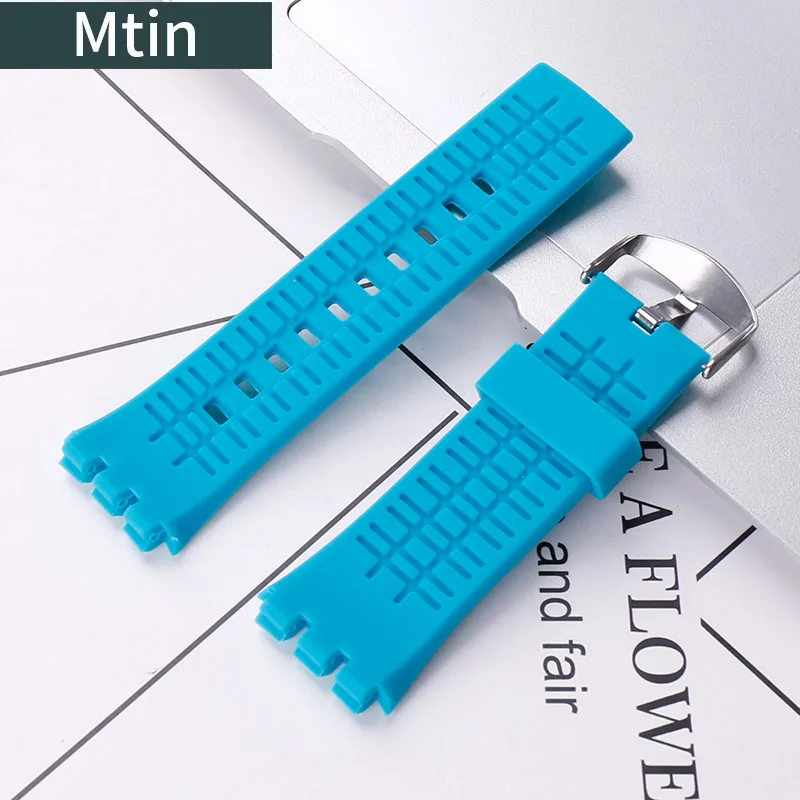 Pin Buckle Silicone Strap Men For Swatch Touch SURW100 114 SURB100 101 105 Watch Accessories Outdoor Sports Wristband Bracelet