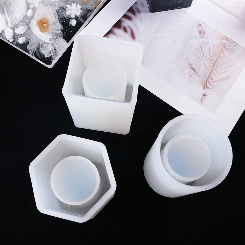 Держатель для карандашей силиконовый ручка декорирования формы держатель DIY