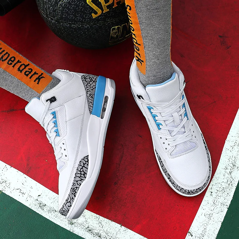 Мужские баскетбольные кроссовки больших размеров s уличные с высоким берцем