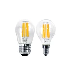 2 Вт, 4 Вт, 6 Вт, E27 E14 светодиодный лампы G45 стеклянная лампа накаливания Эдисона в винтажном стиле 220v светильник