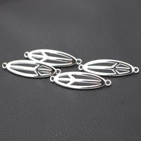 10pcslot silver plated peace tag metal pendants diy charm necklaces bracelets jewelry handicraft accessories 4212mm p184