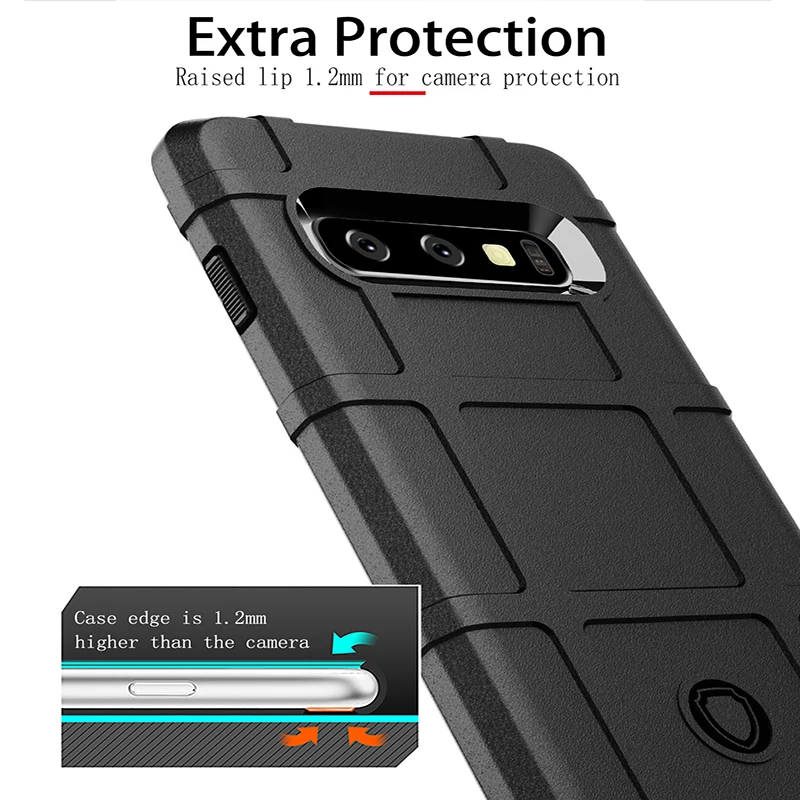 Прочный чехол из волокна для Samsung Galaxy S8 S30 S9 S10 S20 A21S Note 8 9 10 20 Plus Lite Ultra A71 A50 A51 S20FE 5G M51