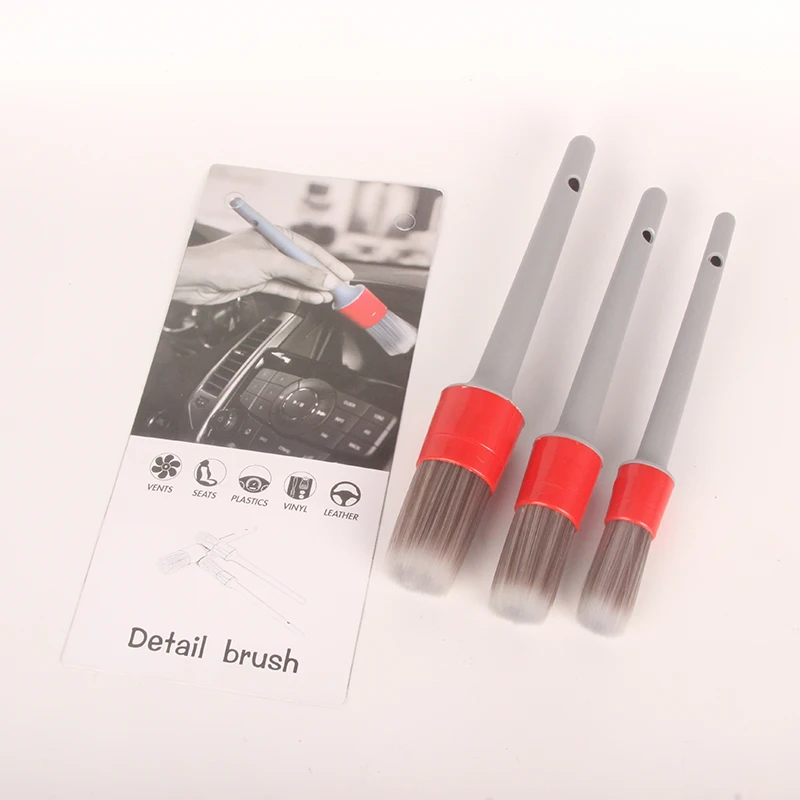 Новинка 3 шт./набор Профессиональная серая полипропиленовая щетка для волос