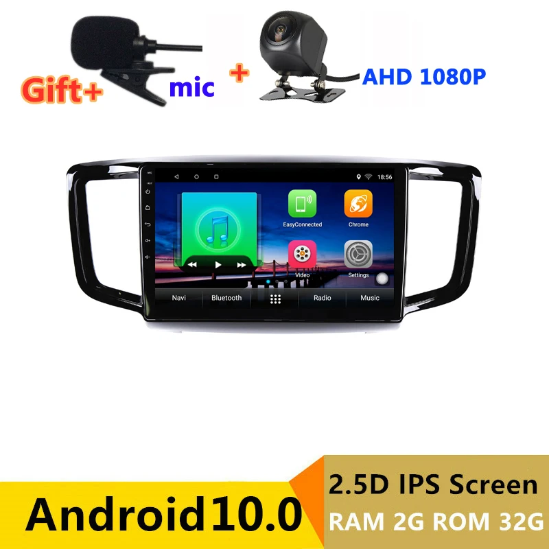 Android 10 автомобильный DVD мультимедийный плеер GPS для honda odyssey rb2 2015 2016 2017 аудио Авто