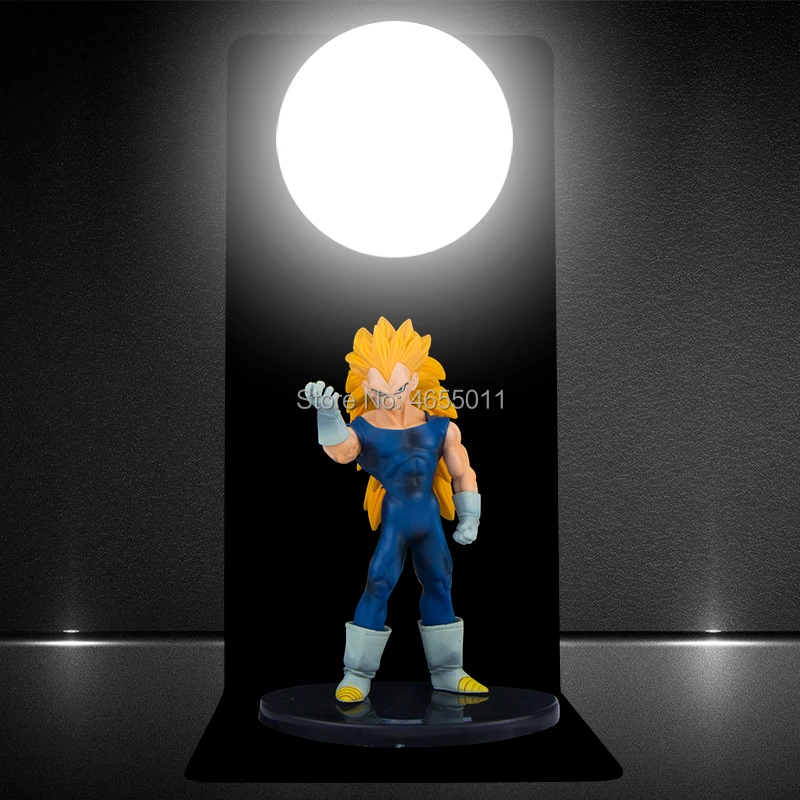 S. orange DIY DRAGON BALL Аниме Goku Zamasu Вегета Буу силовые бомбы настольная лампа светодиодный ночник декоративное освещение подарки