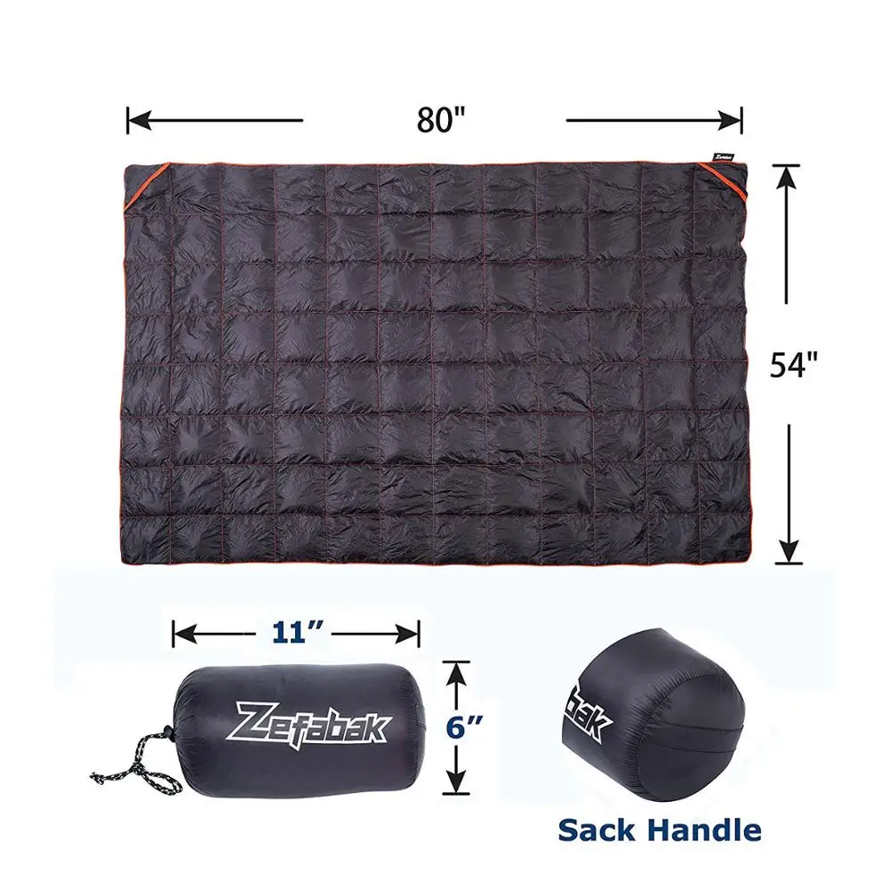 Agemore пуховое одеяло для кемпинга уличное сверхлегкое компактное