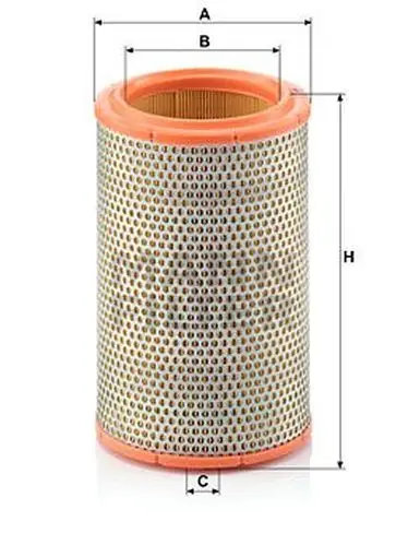Воздушный фильтр MANN FILTER C1387|Свечи зажигания и запальные свечи| |