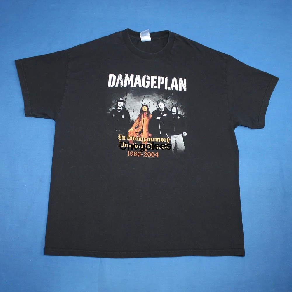 Рубашка Damageplan американская рубашка с металлическим ремешком металлический