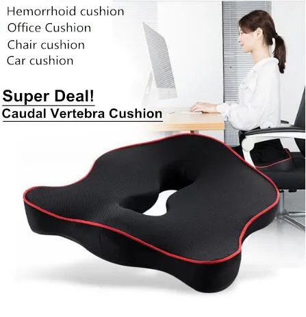 Memory Foam Cushion on Chair Protect Orthopedic Pillow Coccyx Cushion Pad Car Seat Mats Prevent Hemorrhoid Treat