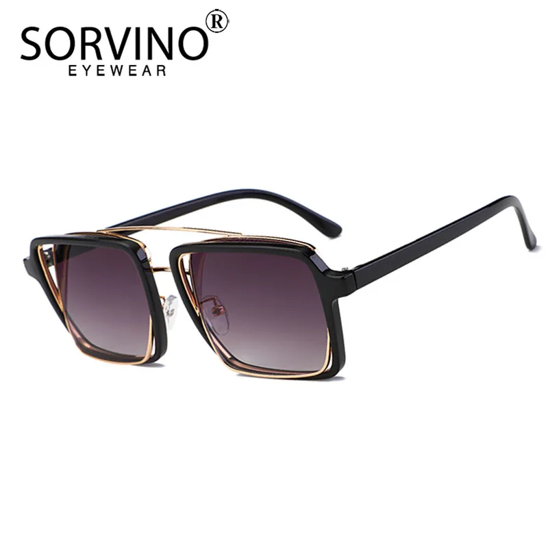 Женские и мужские солнцезащитные очки SORVINO квадратные большого размера в стиле