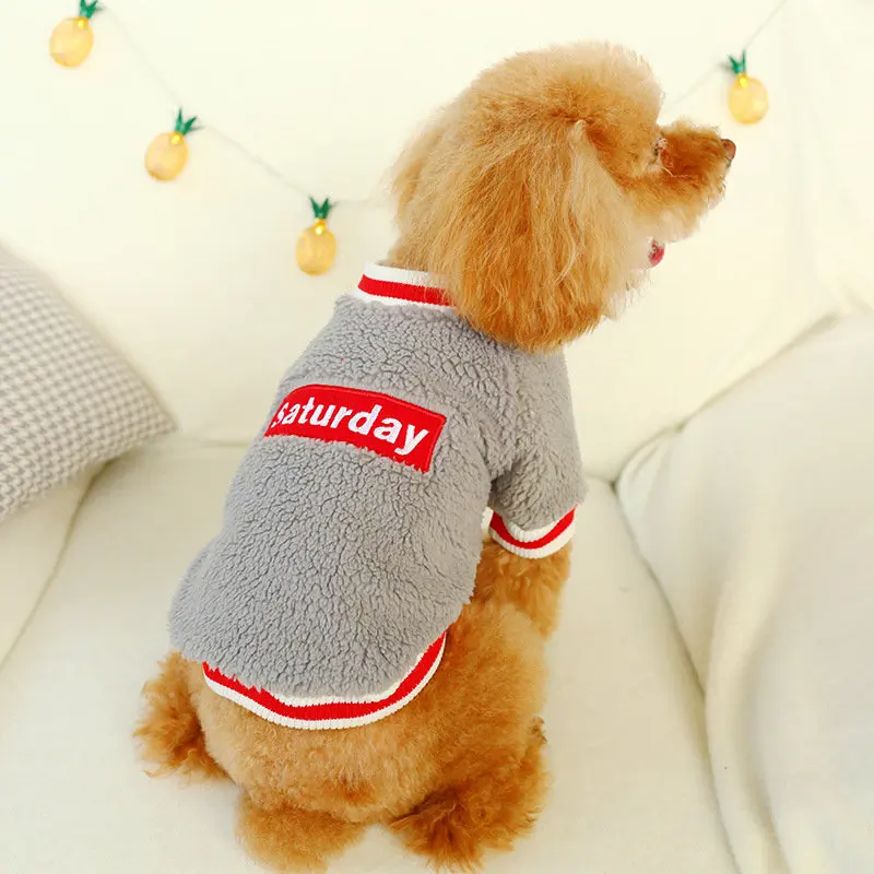 Милая теплая куртка для домашних животных комбинезон одежда собак маленьких