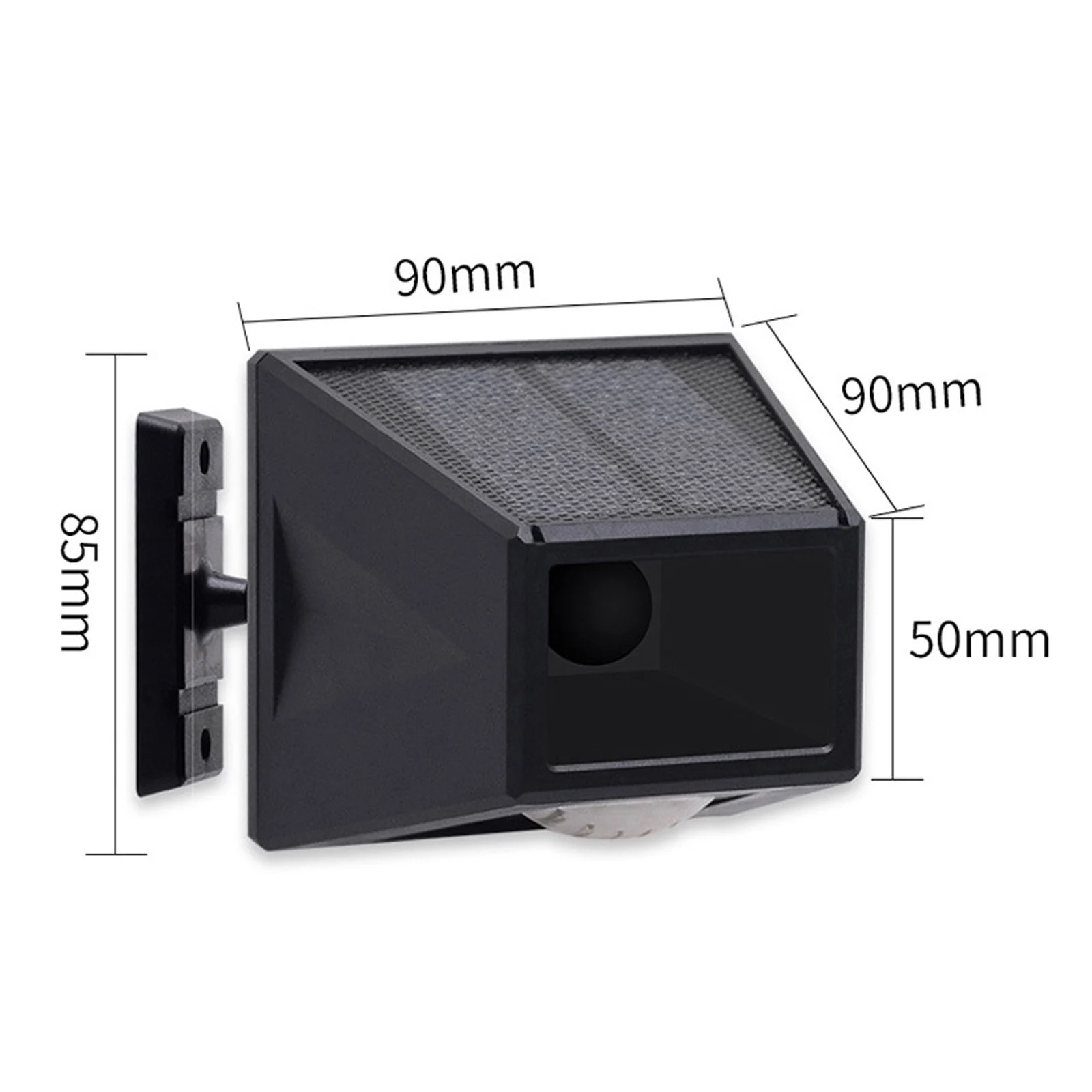 Датчик движения Солнечная сигнализация 110 дБ громкая сирена светодиодный