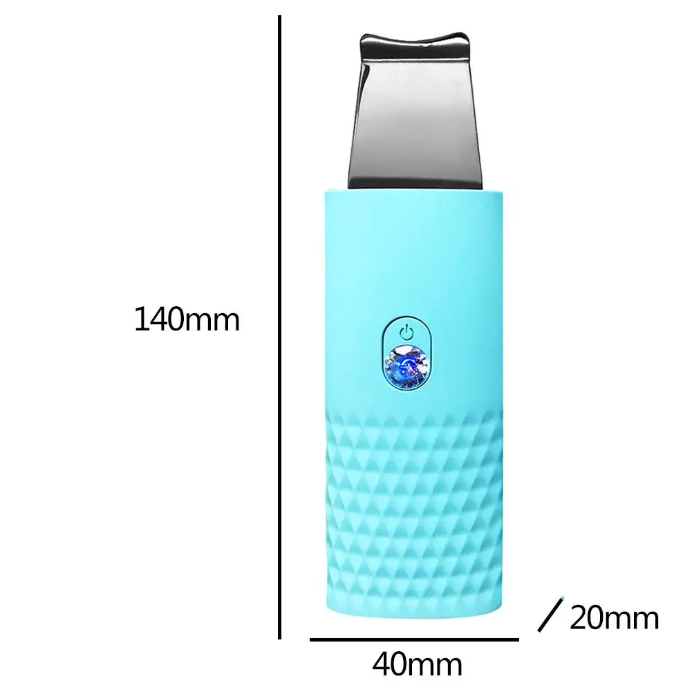 

Ultrasonic Ion Deep Cleaning Skin Scrubber Facial Pore Cleaner Blackhead Remover Practical Operation Simple Conveninently