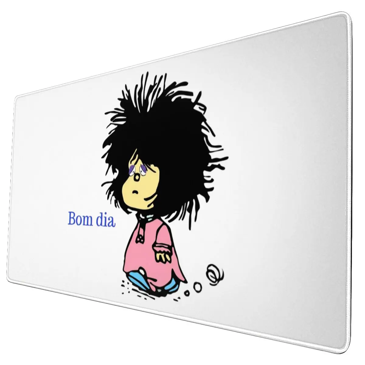

Mafalda Em Portugues Bom Dia Keyboard Carpet Mousepad Quino Manga XL Laptop Waterproof Computer Mouse pad