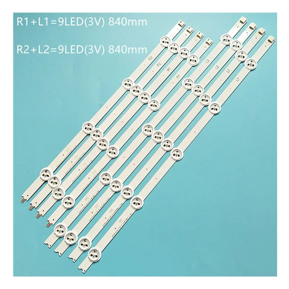 

TV's LED Backlight Strips For Philips 42PFK5209/12 42PFK6309/12 LED TV Bars 42" V14 DRT REV0.0 1 L1 R1 Bands Rulers 6916L-1455A