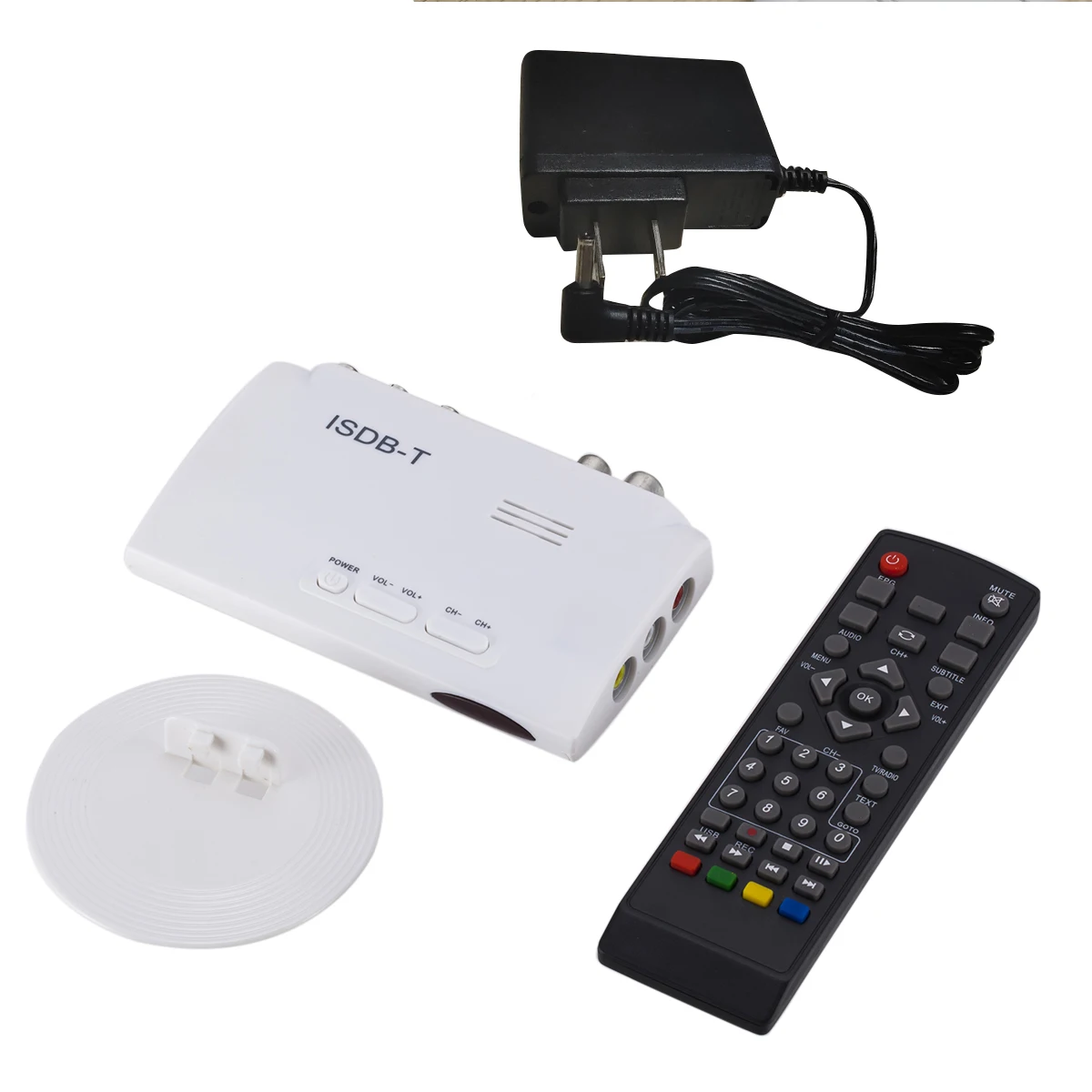 

ISDB-T Digital Terrestrial Converter 1080p HD TV Box Receiver - US Plug ISDB-T Digital Terrestrial Converter ISDB-T Digital
