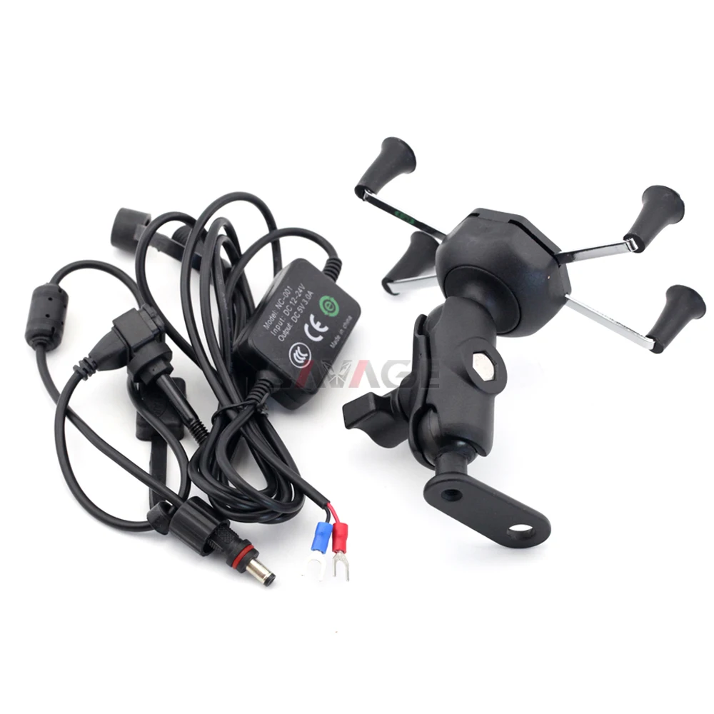 Держатель для телефона USB зарядное устройство HONDA NC700 NC750 S/X CTX700/DCT CTX1300 ST1300 мотоцикл