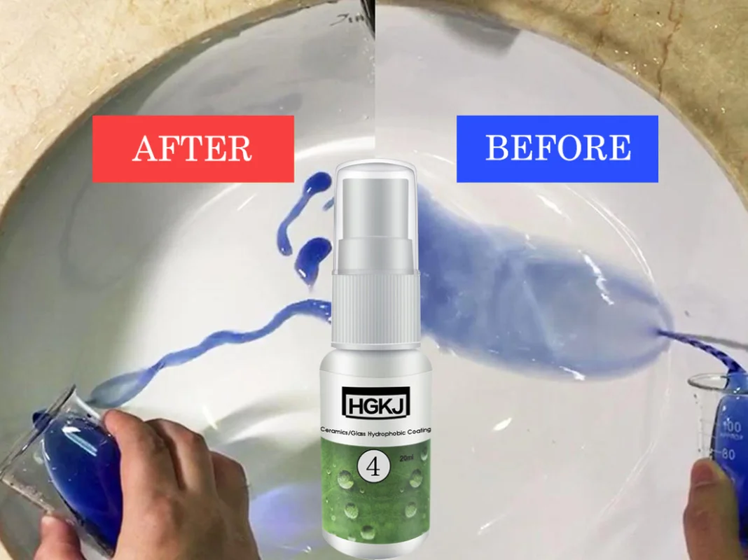 Керамическое стеклянное покрытие 20 мл для гидрофобного покрытия