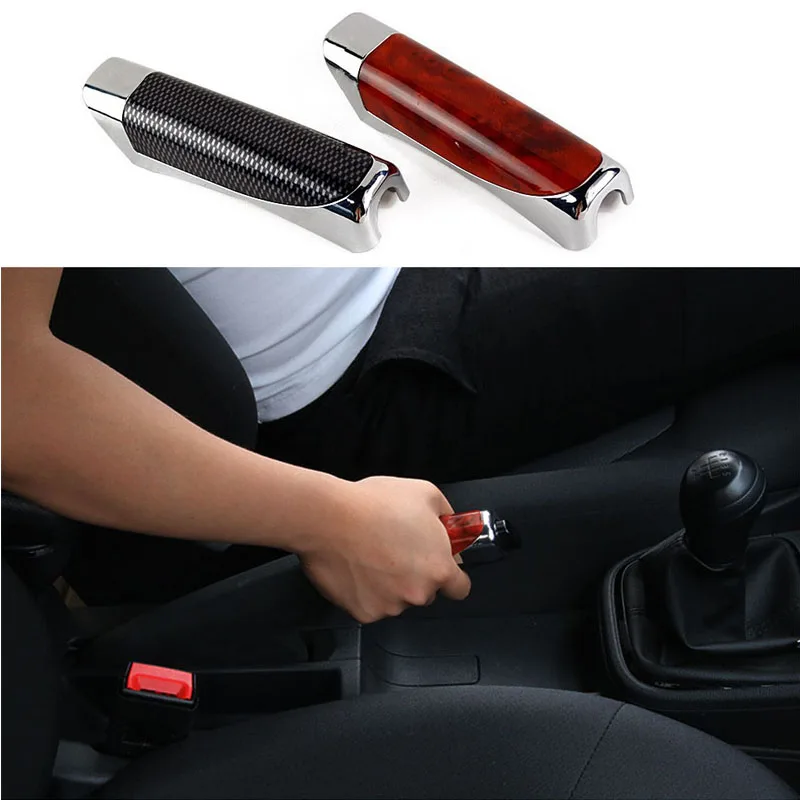 Автомобильный Стайлинг ручной тормоз липкий чехол для Ford Focus 2 3 Passat B6 B5 B7 B8 Toyota Avensis