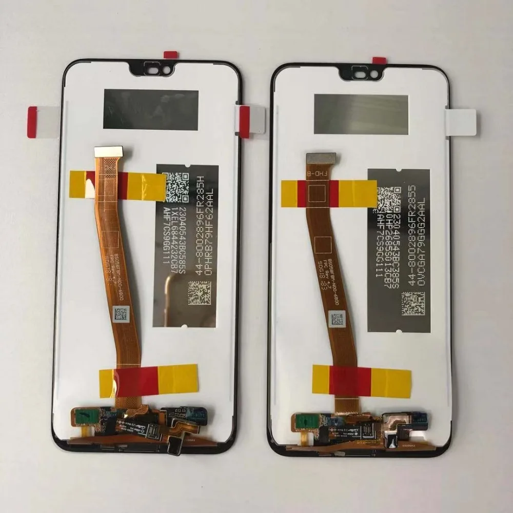 Отпечатков пальцев+ 5,8" для huawei honor 10 ЖК-дисплей Дисплей кодирующий преобразователь сенсорного экрана в сборе для huawei honor 10 COL-AL00 COL-AL10 COL-L29