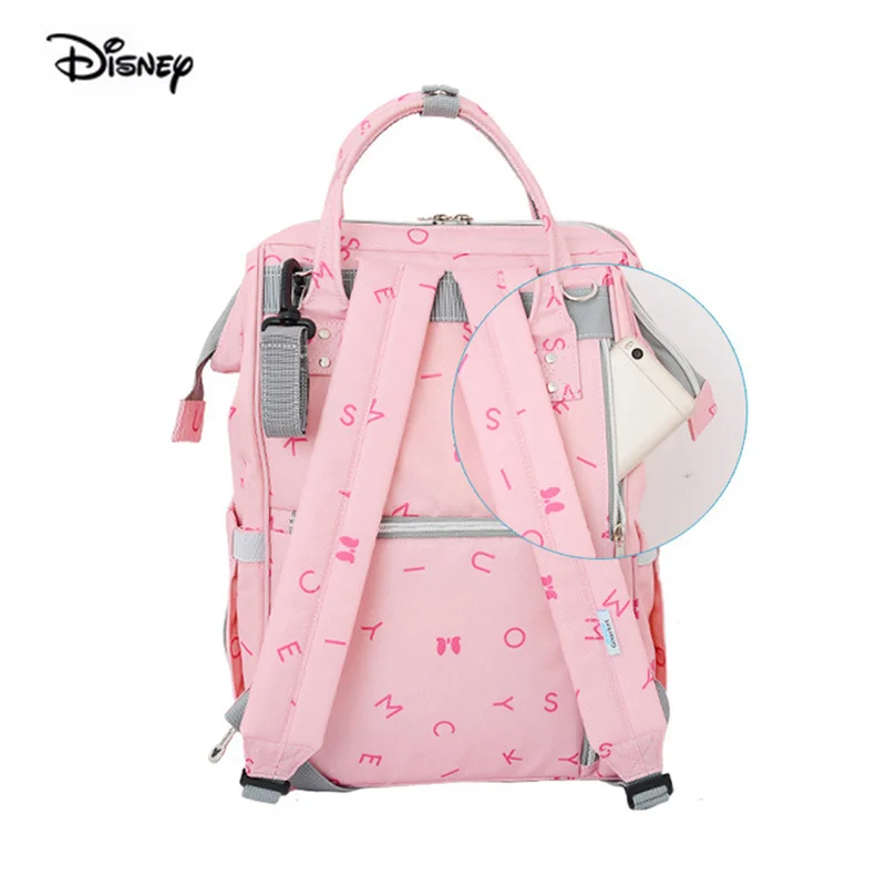Disney Orignal Brand Maternal Bag For Nappies Fashion Large Capacity Multifunction Baby Mom Diaper Backpack Travel | Мать и ребенок