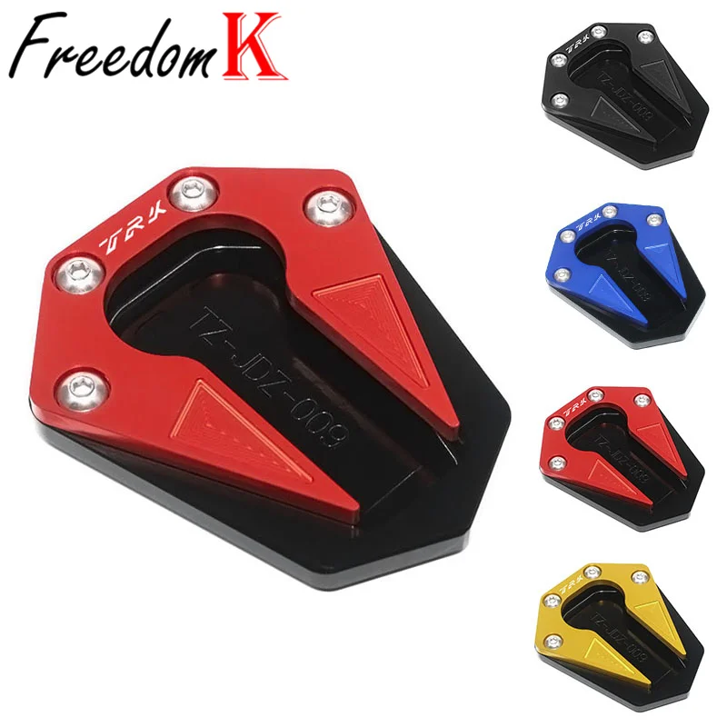

Motorcycle Kickstand Enlarger Side Stand Pad Extension Support Plate For Benelli TRK 502 accessories 502X 2017 2018 2019