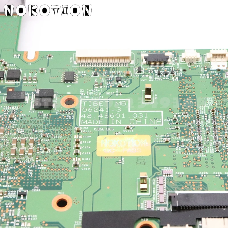 Материнская плата NOKOTION 462535-001 453411-001 для ноутбука HP Pavilion DV2000 V3000 48.4S601.03M разъем s1