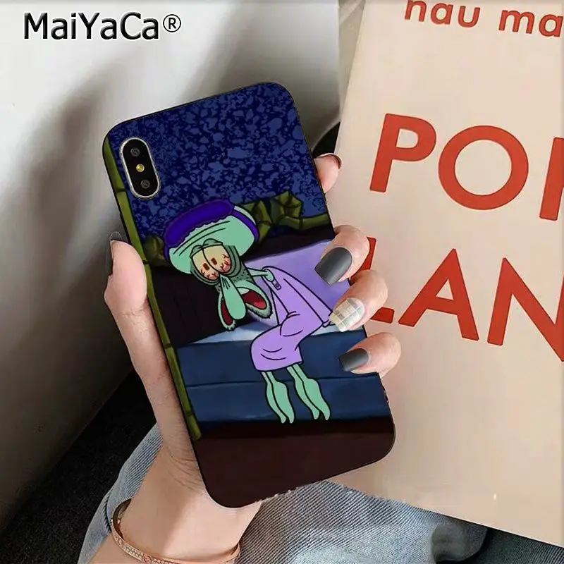 MaiYaCa милый мультфильм кальмарные щупальца ТПУ силиконовый чехол для телефона Apple iphone 11 pro 8 7 66S Plus X XS MAX 5s SE XR