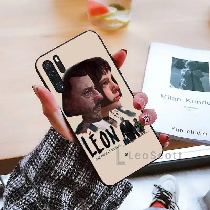 

Leon Matilda Natalie Portman Movie Phone Case black For Huawei honor Mate mate P 10 9X 10i 20 30 40 y7 lite pro p smart 2019