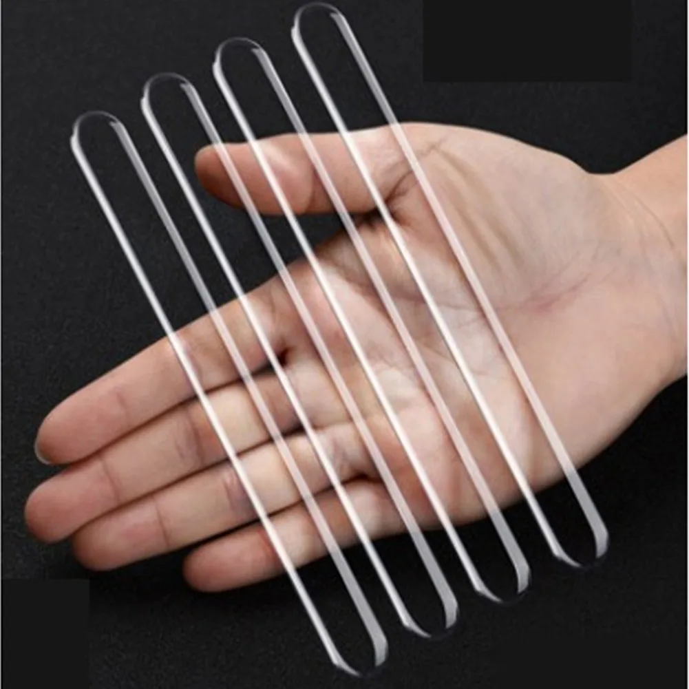 

15*1.5cm Reflective Stickers Transparent Anti Scratch Protection Strips Rearview Mirror Protector Sticker