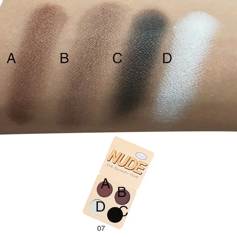 Горячие 12 цветов Тени для век матовые тени оттенки мерцающий макияж долговечный