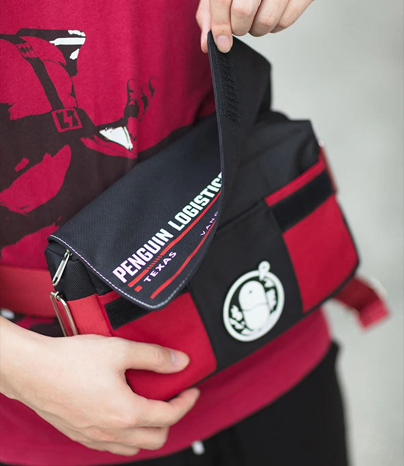 Сумка мессенджер arknight для косплея пингвина Техасский саквояж кросс боди