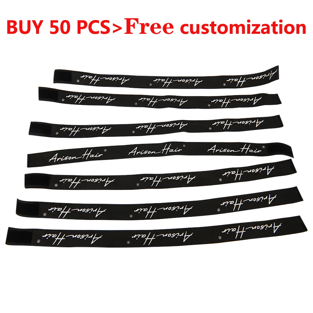 

2021 New Elastic Headband With Velcro 60cm 65cm Adjustable Wig Band For Fixed Lace Wigs Width 2.5CM 3CM 3.5CM Edge Grip Band