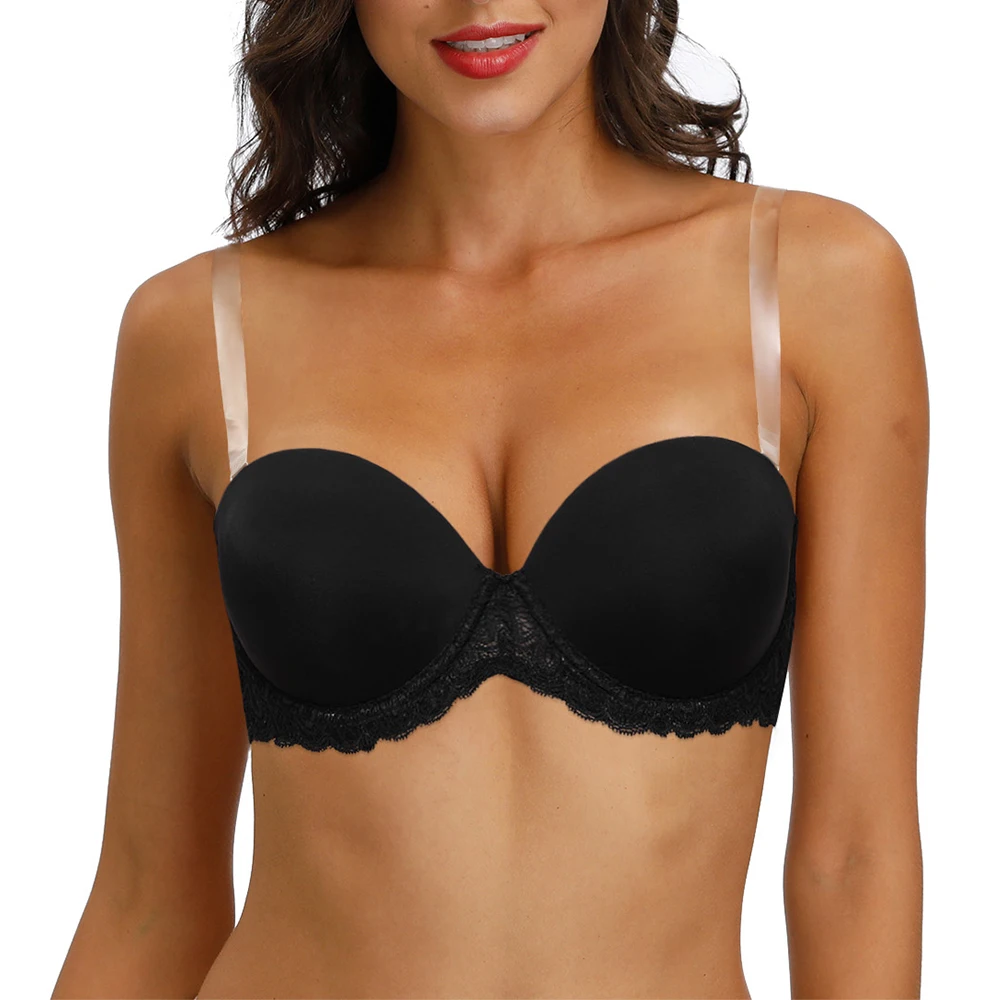 Vgplay топа с полной чашкой и черный сексуальное женское белье глубоким вырезом на