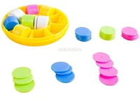 counting disc childrens mathematics with red yellow blue green white color counting disc plastic sheet classification