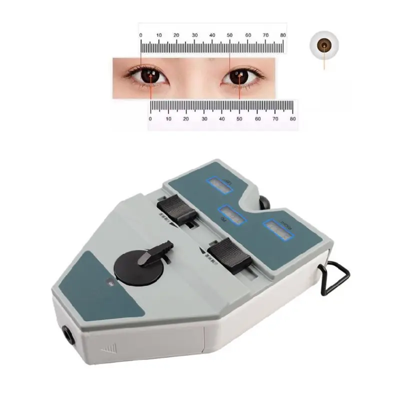 

Digital Pupilometer Optical PD Ruler LCD 40-80mm Pupil Meter Interpupillary Test