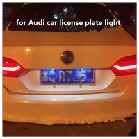 the new 4s shop products for volkswagen sagitar audi a3 a4 a5 a6 q3 q5 q5l rear license plate lamp led license plate lighting