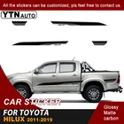 Виниловая наклейка на автомобиль для Toyota Hilux Vigo Revo 2011-2019