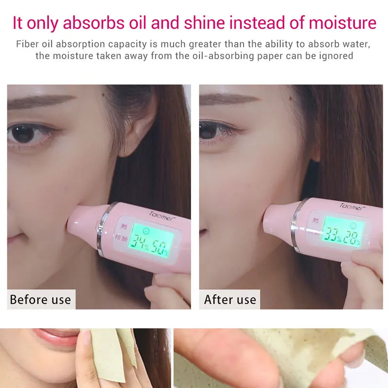 100 шт зеленый абсорбирующий бумажный очищающий крем для лица с маслом средство