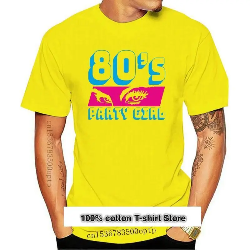 

Camiseta negra de manga corta para chica, disfraz Retro, vestido de fantasía, Disco, regalo de cumpleaños, 80