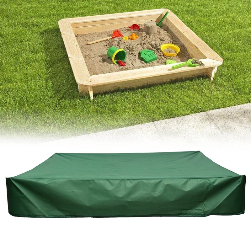 

New Sale Outdoor Swimming Pool Lawn Dust Cover 180cm Drawstring Sandbox Sandpit Waterproof Cover
